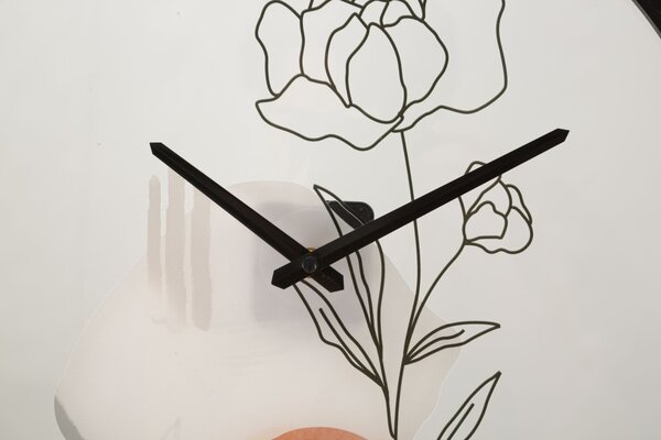 Zidni sat Flower -A-