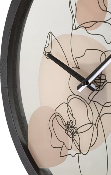 Zidni sat Flower -B-