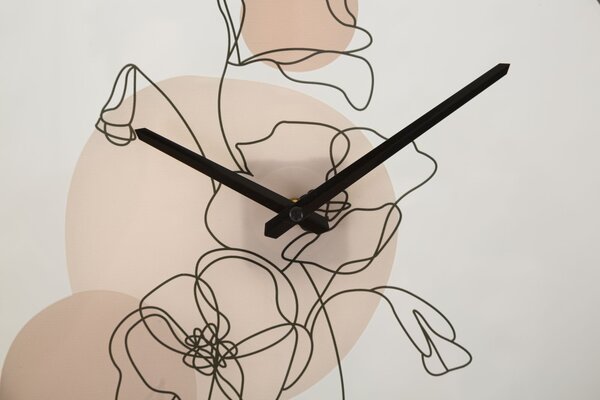 Zidni sat Flower -B-