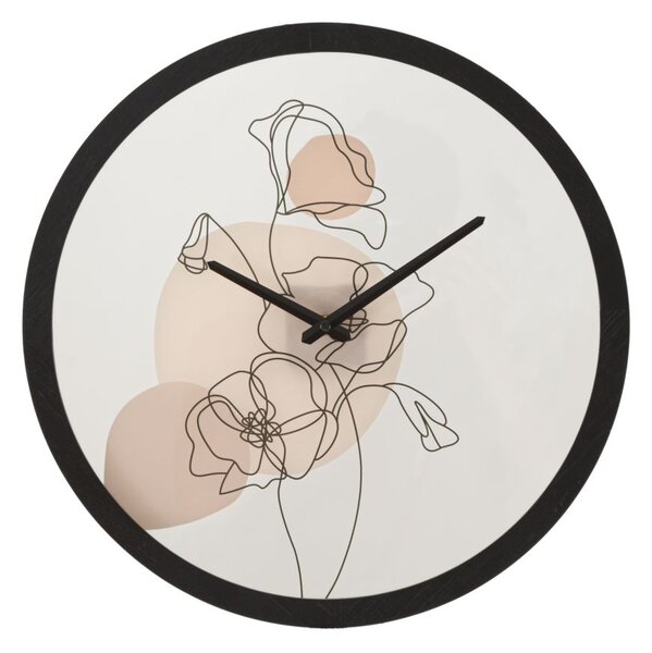 Zidni sat Flower -B-