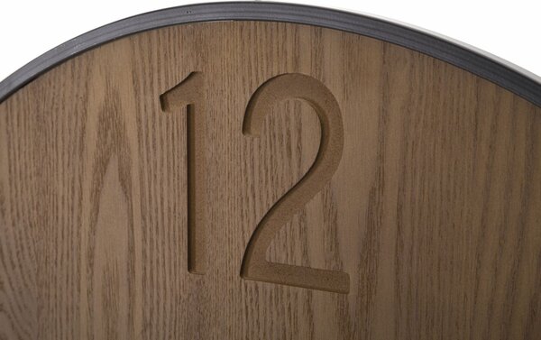 Zidni sat Super Wood/Leaf
