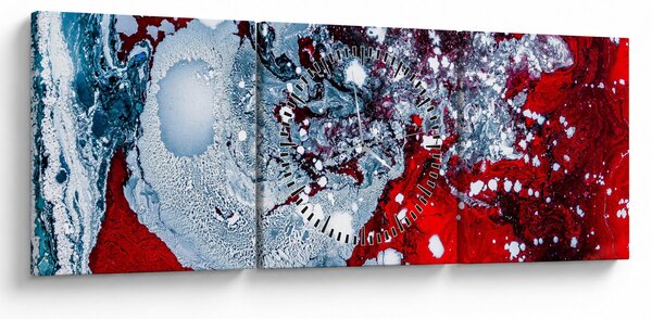 Apstraktna slika (sa satom) (90x30 cm)