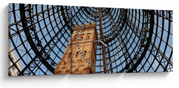 Slika tornja u Melbourneu (sa satom) (90x30 cm)