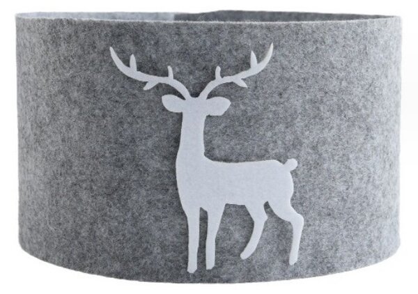 Navlaka za božićno drvce DEERBOX sa sobom, siva