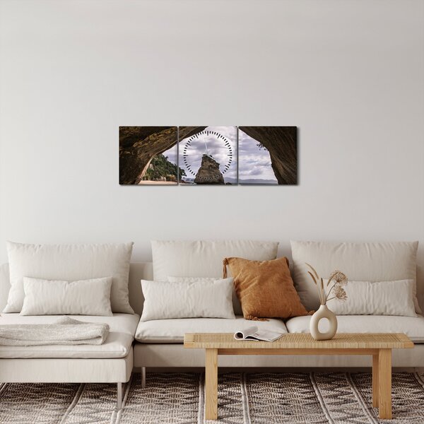 Slika špilje, Novi Zeland (sa satom) (90x30 cm)