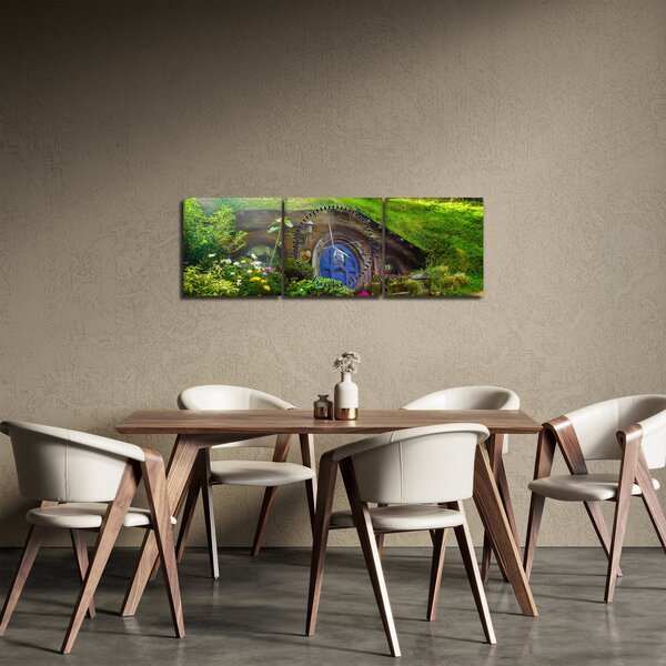 Slika - Mjesto Hobita (sa satom) (90x30 cm)