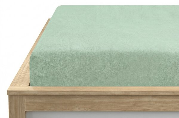 Frotirna plahta EXCLUSIVE svjetlo mentol 90 x 200 cm