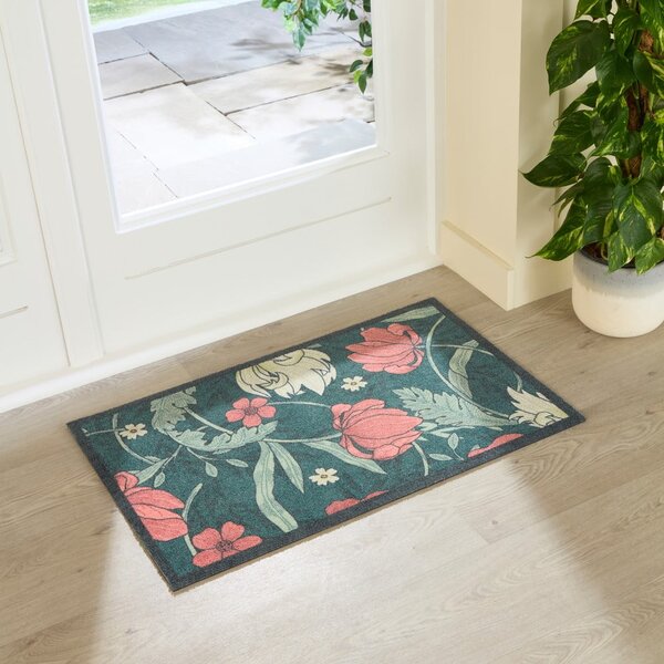 Otirač 50x80 cm William Morris Rose – Artsy Doormats
