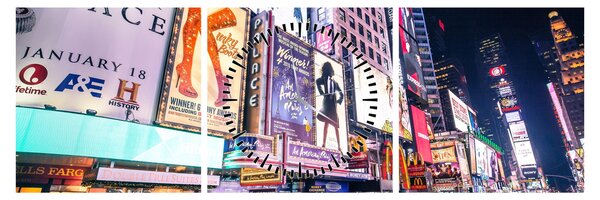 Slika - New York Theatre District (sa satom) (90x30 cm)