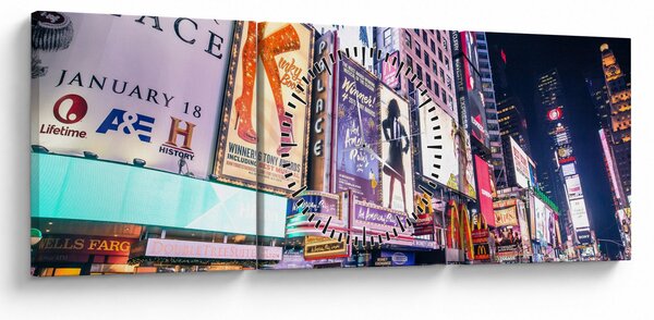 Slika - New York Theatre District (sa satom) (90x30 cm)