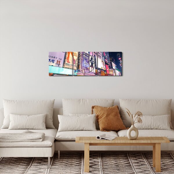 Slika - New York Theatre District (sa satom) (90x30 cm)
