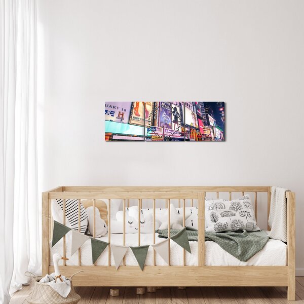 Slika - New York Theatre District (sa satom) (90x30 cm)
