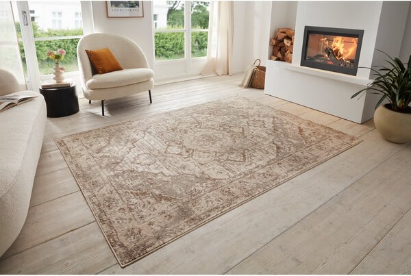 Sivi/bež tepih 240x340 cm Terrain Designer Sand – Hanse Home