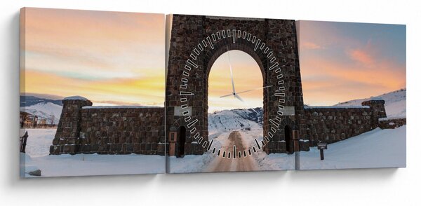 Slika vrata, Yellowstone (sa satom) (90x30 cm)