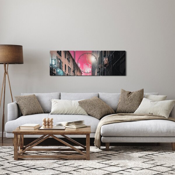 Slika vatrometa u Marseilleu (sa satom) (90x30 cm)