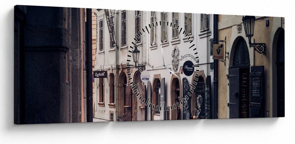 Slika - Praška uličica (sa satom) (90x30 cm)