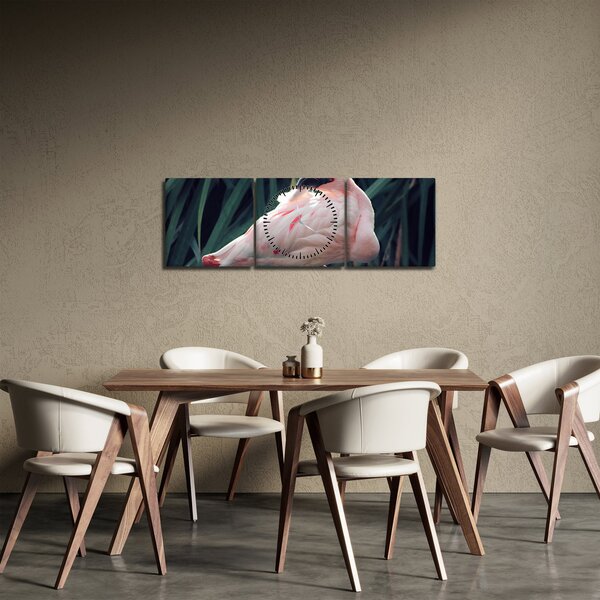 Slika - Flamingo (sa satom) (90x30 cm)