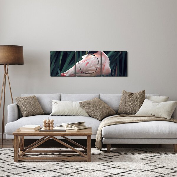 Slika - Flamingo (sa satom) (90x30 cm)