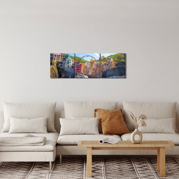 Slika - Na Mediteranu (sa satom) (90x30 cm)