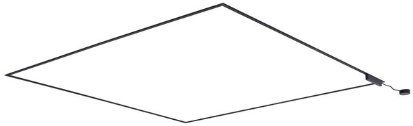 Moderni sustav tračnica za rasvjetu crni 1-fazni 800 cm - Magnetic