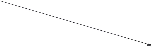 Moderni sustav tračnica za rasvjetu crni 1-fazni 600 cm s okruglim napajanjem - Magnetic