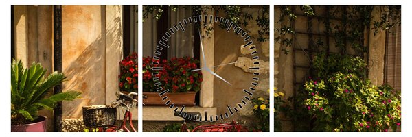 Slika - Slikovita Italija (sa satom) (90x30 cm)