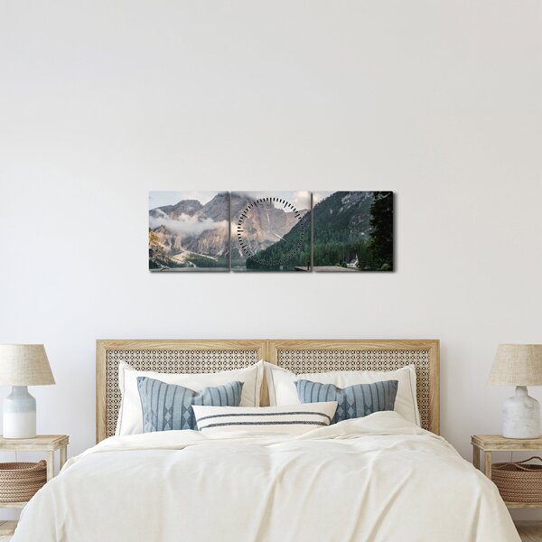 Slika - Lake Prags (sa satom) (90x30 cm)