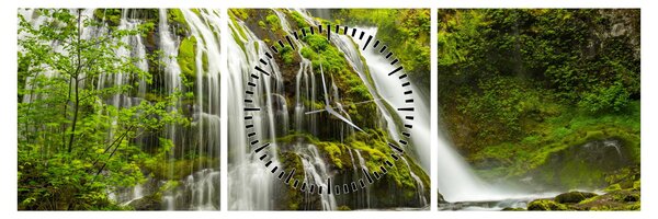 Slika - Slap, Wind River Valley (sa satom) (90x30 cm)