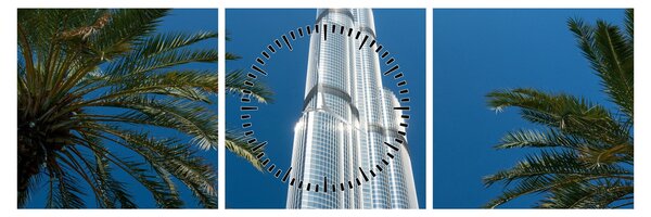 Slika - Burj Khalifa (sa satom) (90x30 cm)