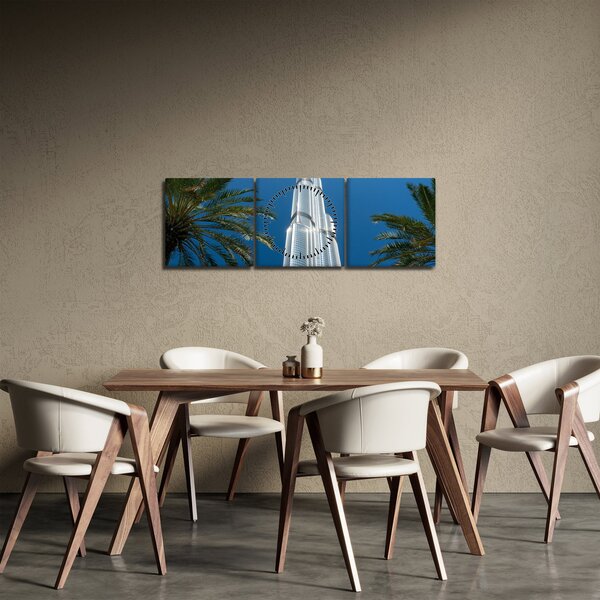 Slika - Burj Khalifa (sa satom) (90x30 cm)