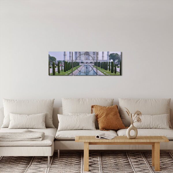 Slika - Taj Mahal pri izlasku sunca (sa satom) (90x30 cm)