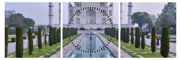 Slika - Taj Mahal pri izlasku sunca (sa satom) (90x30 cm)
