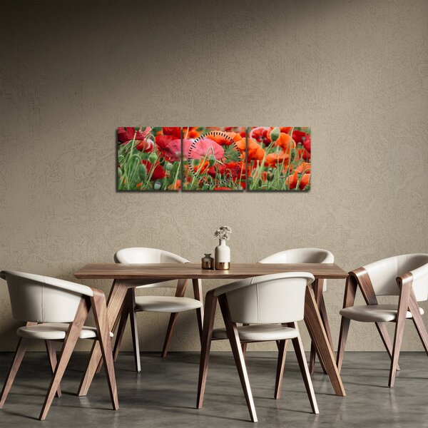 Slika polja maka (sa satom) (90x30 cm)