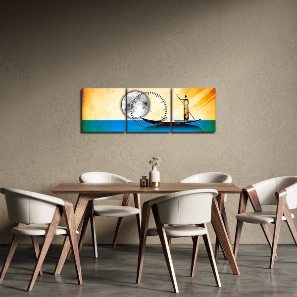 Slika - Antičko slikarstvo (sa satom) (90x30 cm)