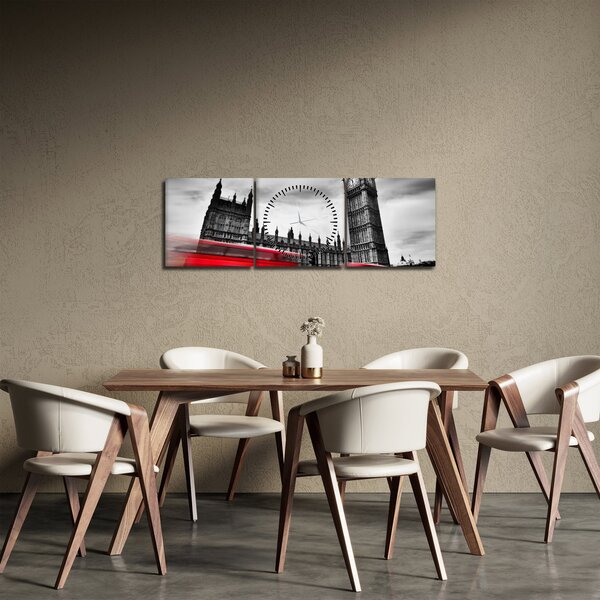 Slika - Londonski Houses of Parliament (sa satom) (90x30 cm)