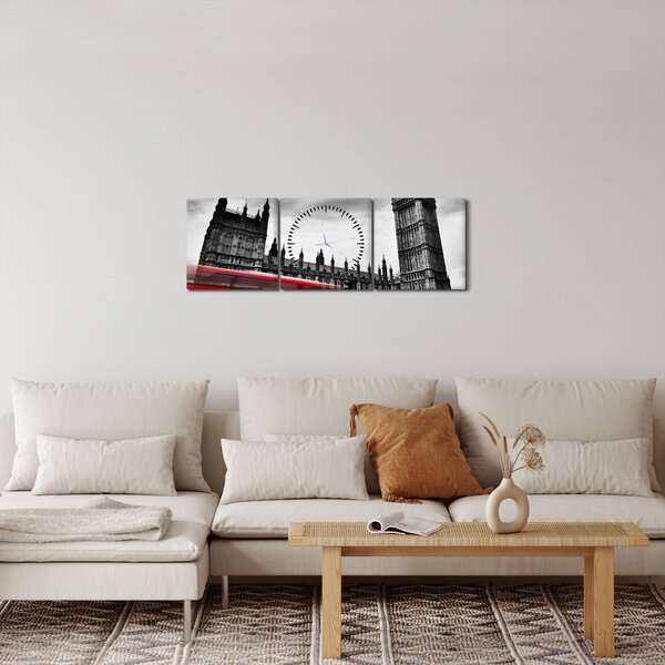 Slika - Londonski Houses of Parliament (sa satom) (90x30 cm)