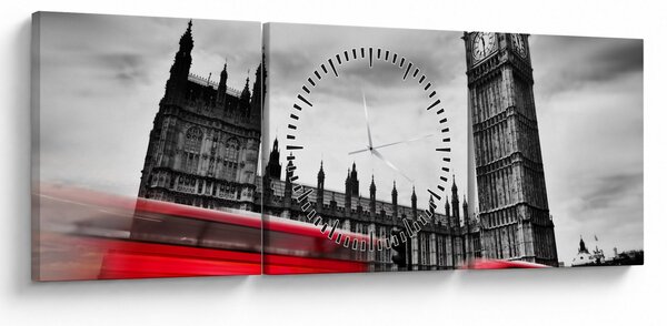 Slika - Londonski Houses of Parliament (sa satom) (90x30 cm)