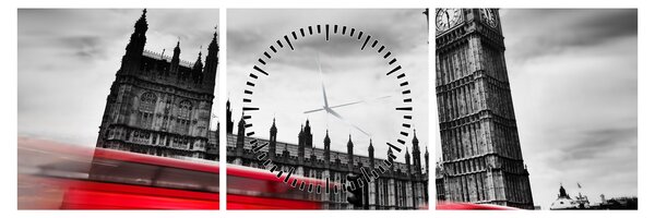 Slika - Londonski Houses of Parliament (sa satom) (90x30 cm)