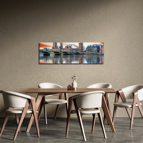 Slika - Londonski Houses of Parliament (sa satom) (90x30 cm)