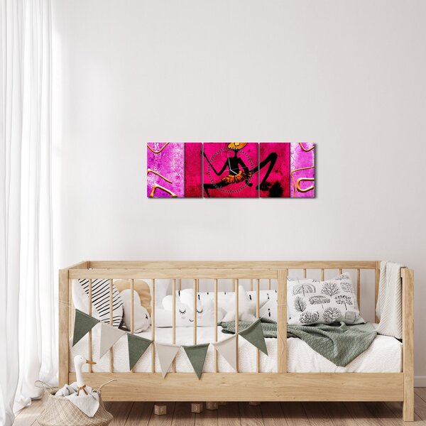 Slika povijesne freske (sa satom) (90x30 cm)