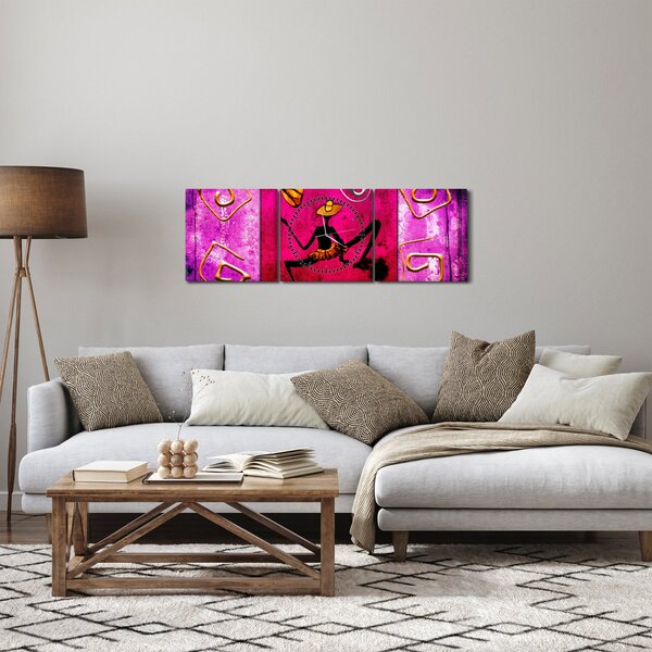 Slika povijesne freske (sa satom) (90x30 cm)