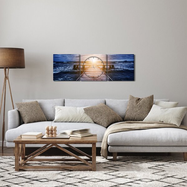 Slika mola na suncu (sa satom) (90x30 cm)