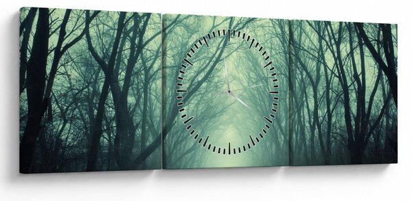 Slika - Cesta s drvoredom (sa satom) (90x30 cm)