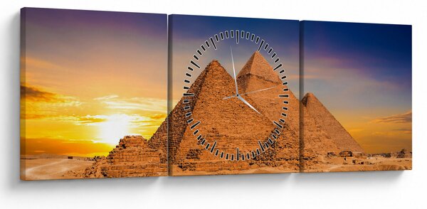 Slika - Egipatske piramide (sa satom) (90x30 cm)