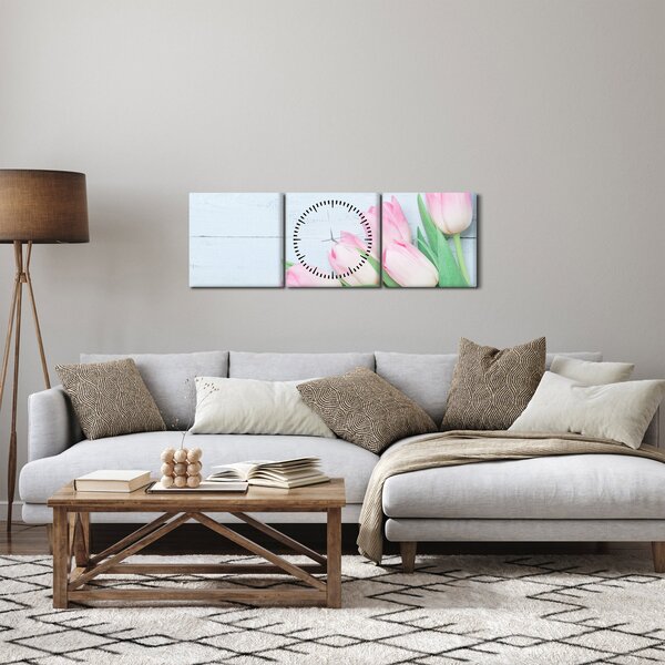 Slika - Buket tulipana (sa satom) (90x30 cm)