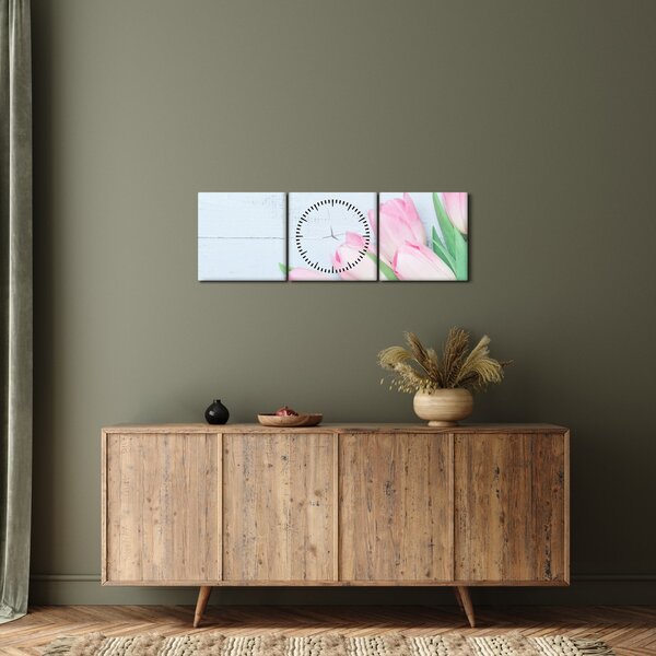 Slika - Buket tulipana (sa satom) (90x30 cm)