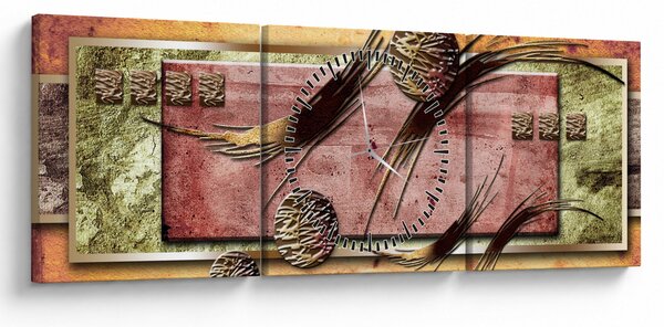 Apstraktna slika (sa satom) (90x30 cm)
