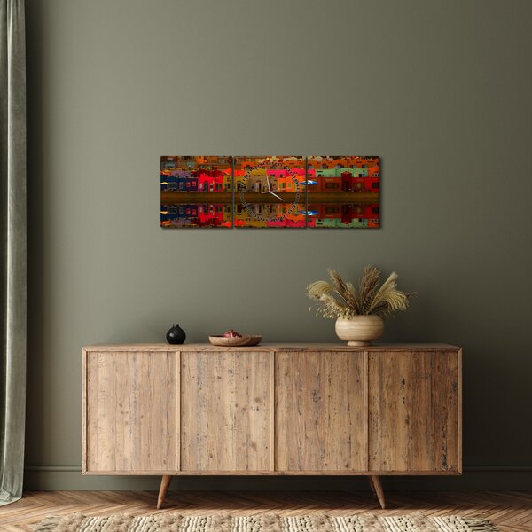 Slika - Mjesto za ljetno kupanje (sa satom) (90x30 cm)