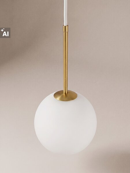 Sinsay - Viseća lampa sa zlatnim detaljima i okruglim sjenilom