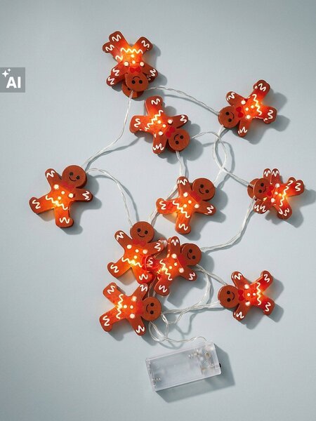Sinsay - Božićna LED girlanda s motivom medenjaka